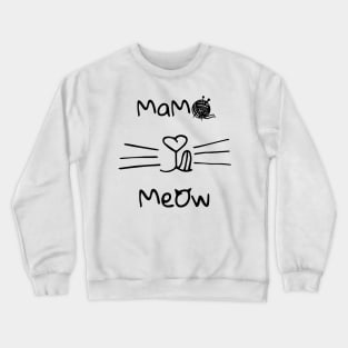 Cat cute Kitten cats lover funny cat Crewneck Sweatshirt